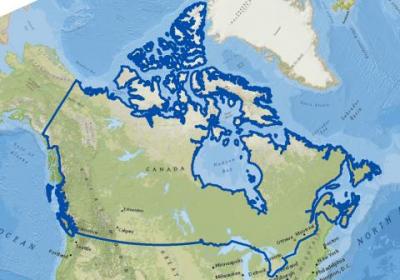 Canada Country Outline